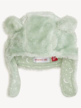 Soft Spruce Minky Magnetic Easy Close Cap